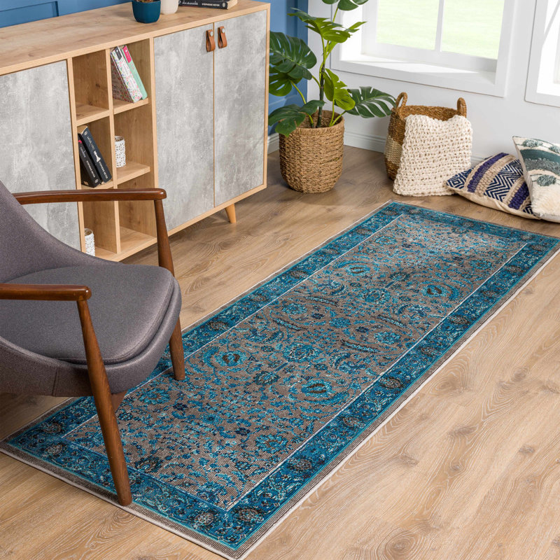 Eawood Oriental Indoor Rug, Runner 2'7" x 7'3"