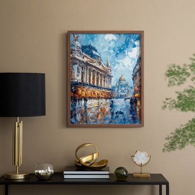 LANDSCAPES Series CCCLXI Framed Print - Solid Wood