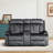 70.9'' Velvet Pillow Top Arm Reclining Loveseat-1137330351