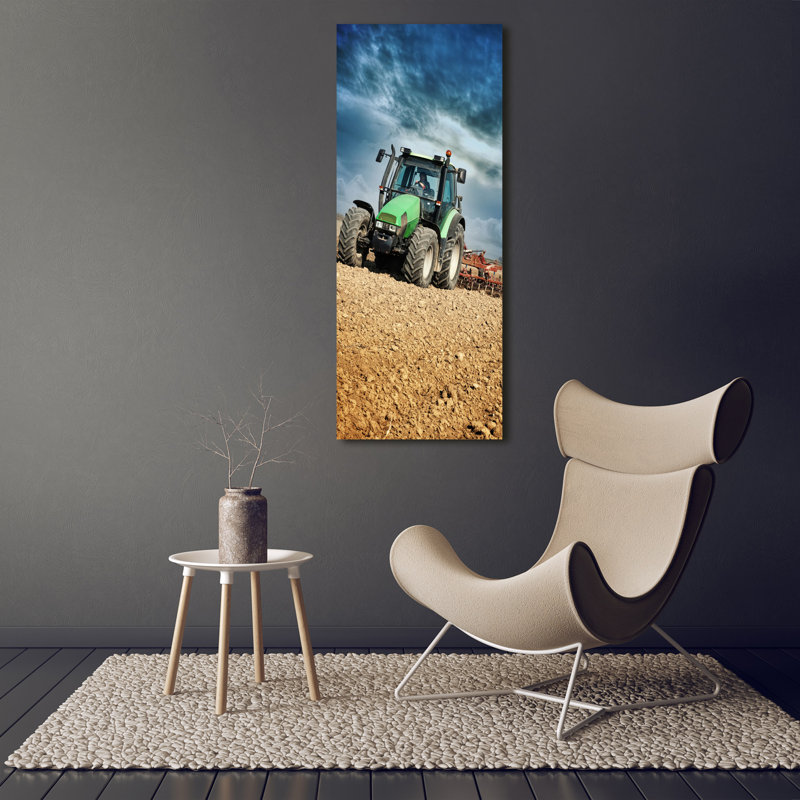 Tractor - Wrapped Canvas Print
