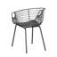 Bonneau 46cm H Upholstered Ladder Back Armchair-1647107862