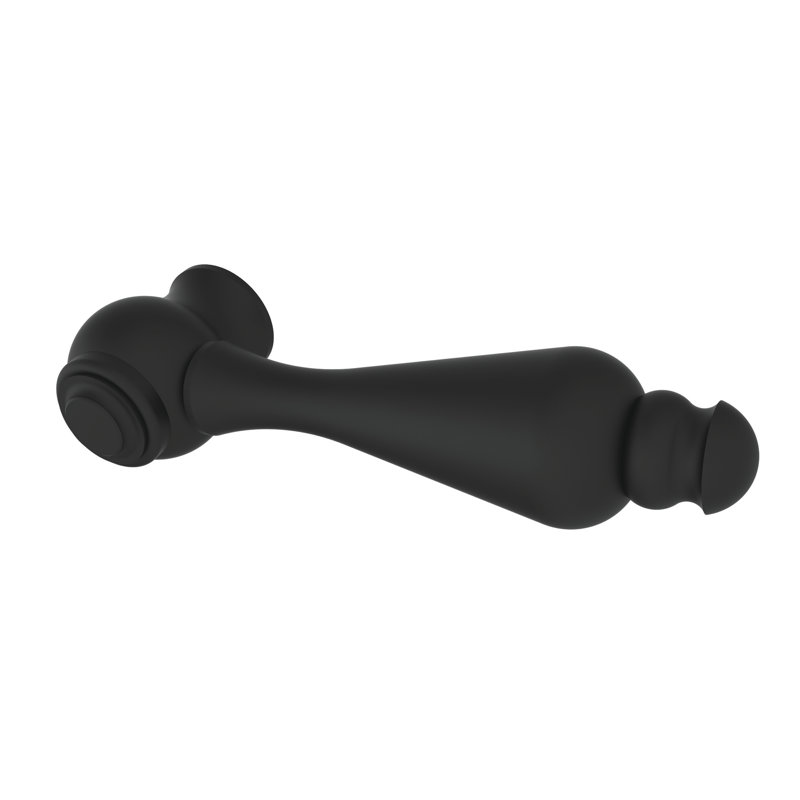 Seaport Tank Lever Faucet Handle, Uncoated Polished Brass - Living