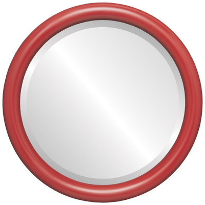 Rowles Wood Flat Wall Mirror