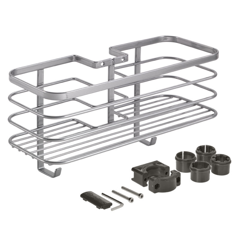 Origin LUXY storage basket for the shower rail
