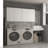 Modular Wall Cabinet With Adjustable Shelf - Multi-purpose Storage For Bathroom, Laundry, Or Kitchen-2049616012