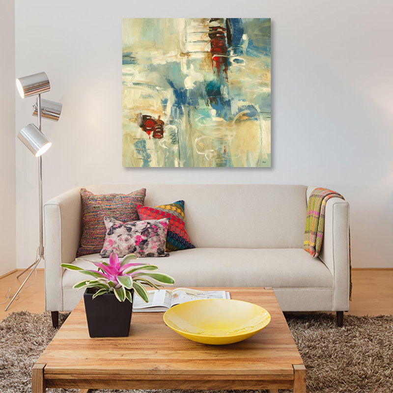 « instinctual beauté i », impression sur toile, H 12 po x l 12 po x P 1,5 po, Toile tendue, Pas de tapis