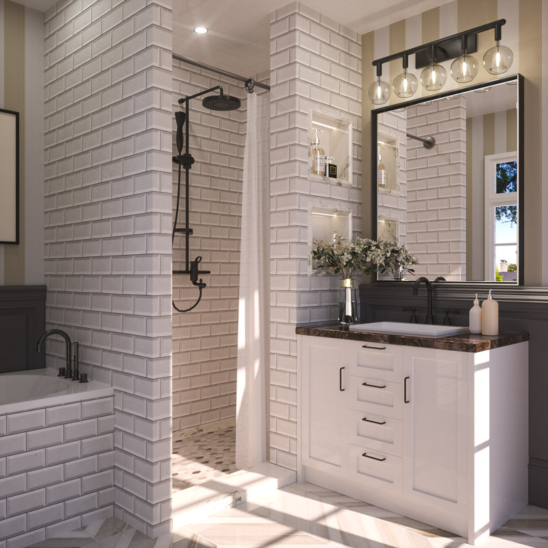 Stemn Bathroom Vanity Mirror Decorative Wall Mirror Accent Mirror