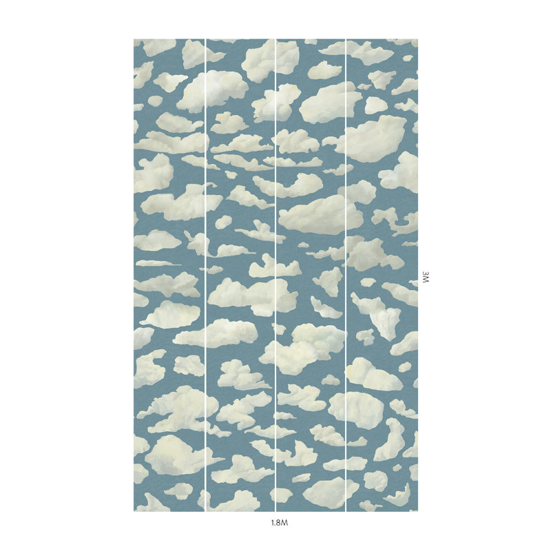 Stratus 9.84' L x 70.87" W Paintable Wallpaper Roll