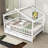 Heulwen Two Drawers Wooden House Bed-1726847272-1726847284