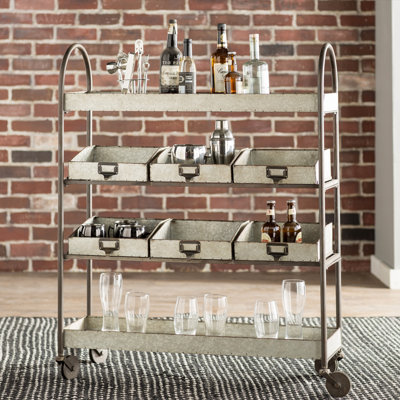Metal Bar Cart