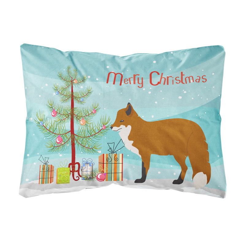  Coussin intérieur / extérieur Fox Christmas