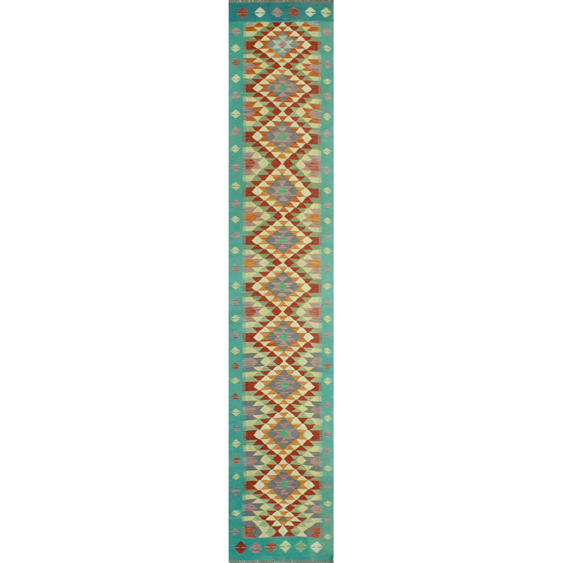 Bobbee Wool Geometric Indoor Rug