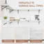 Ensemble de 2 pièces 55 po x P 55 po x l 55 po Cipolla pour mur, sel de mer / blanc gris-2006012978-1985077089