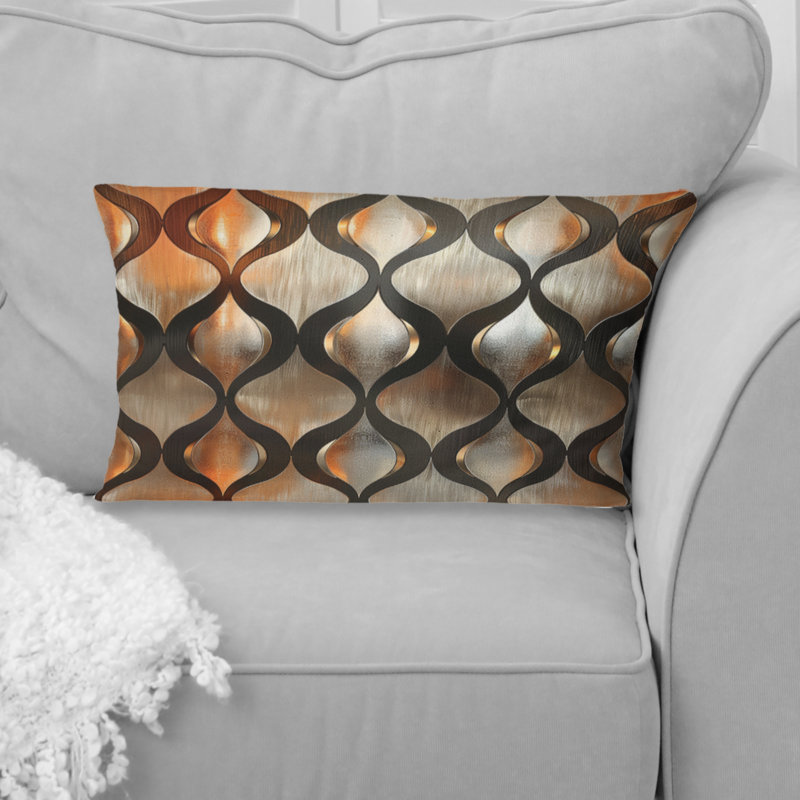 Coussin lombaire Metall Gradient II - Glam
