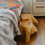 Solid Wood End Table-262853377