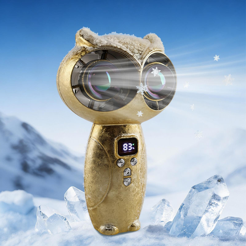Mini ventilateur portatif USB / USB, Gold