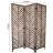 63'' W x 72'' H 3 - Panel Folding Room Divider