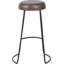 Cosimo Upholstered Counter Stool with Metal Frame-110955938