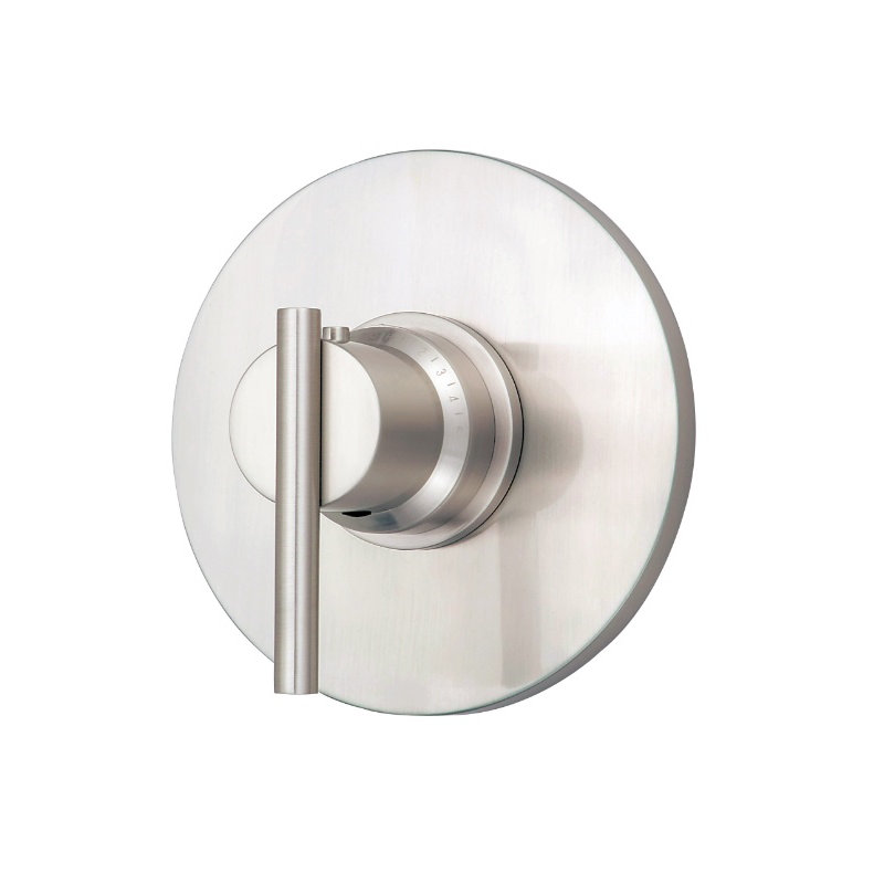 Garniture de robinet de douche thermostatique Parma, Nickel brossé