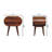 21.65'' W Solid Wood Nightstand
