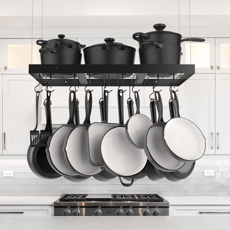 Stainless Steel Rectangle Hanging Pot Rack