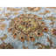 Wool Oriental Area Rug in Blue/Ivory/Green