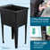 23.25" L x 17.75" W Free Standing Laundry Sink With Faucet