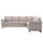 Sleeper Sofa, 2 in 1 Pull Out Couch Bed,6 seater sofa bed, L Shaped Sleeper