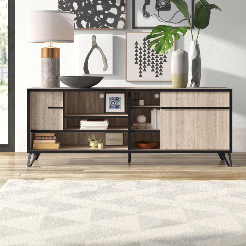 Agda Unfinished TV Stand for TVs up to 78"