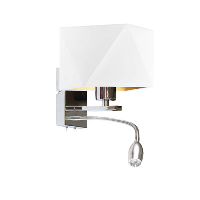 Tuley Steel LED Armed Sconce