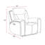 Fauteuil inclinable Power Zero Gravity P3-133076788