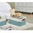 Decomomo Foldable Storage Bin | Collapsible Sturdy Cationic Fabric Storage Basket Cube W/Handles-1265045047