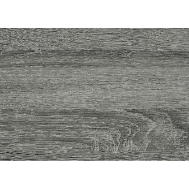 Table de salle à manger à hauteur de comptoir 48 po 48 po, panneau de fibres à densité moyenne gris froid, rangement moderne