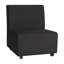 Fauteuil mobile rembourré Pro Series - noir-102905272