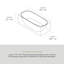 Lussari 70" x 30" Freestanding Soaking Bathtub-650895312