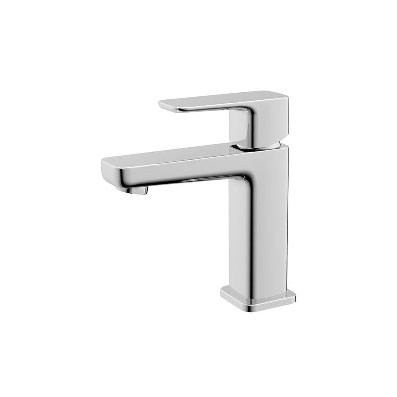 Single-Hole Single-handle Bathroom Faucet with Drain Assembly, Chrome