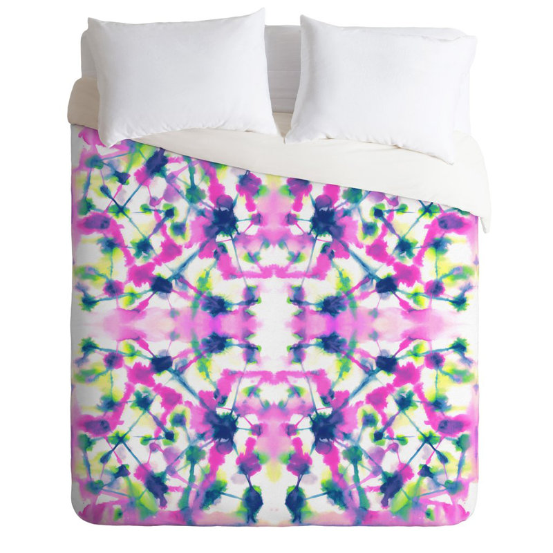 Ensemble de housse de couette Jacqueline Maldonado Cosmic, Housse de couette pour très grand lit et 2 très 