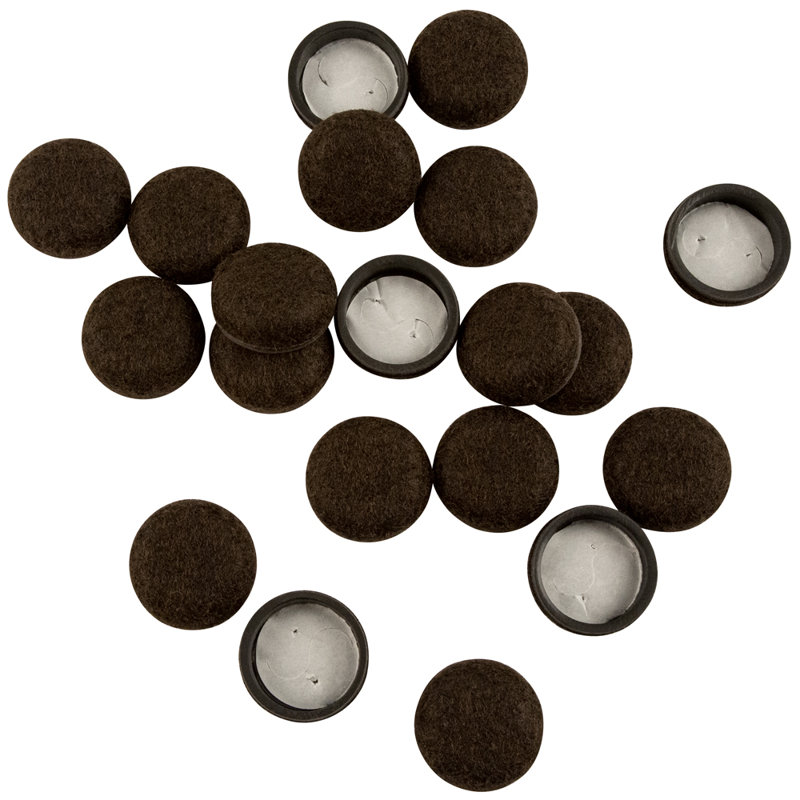 Secure Slider, Brown, 1.25" H