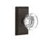 Studio Plate with Round Clear Crystal Door Knob-326910670-326910664