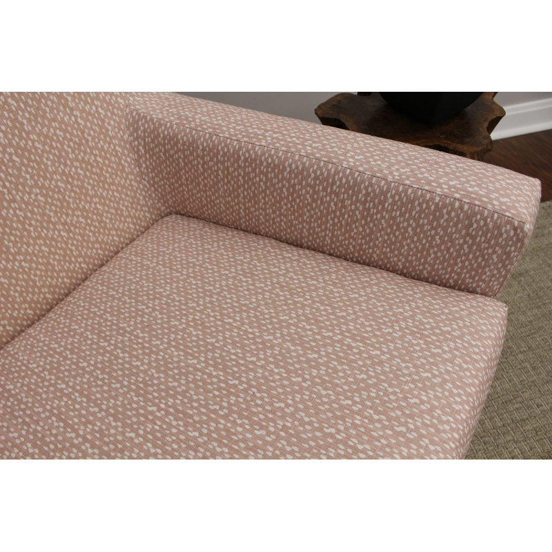 Donham Upholstered Accent Chair, Blush