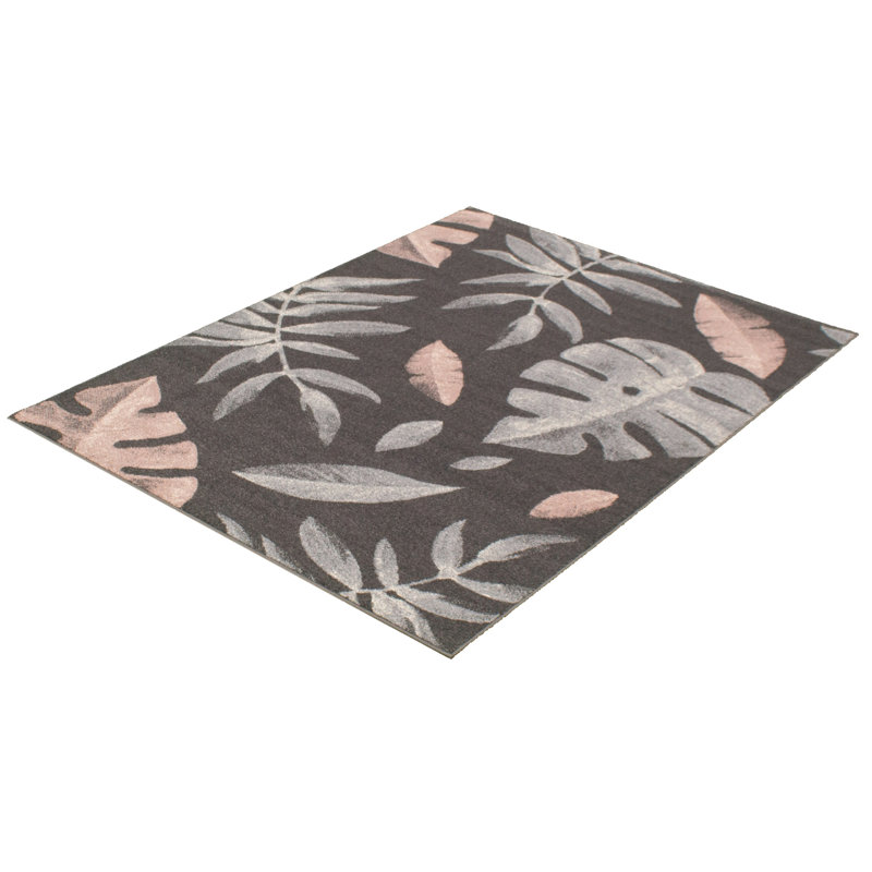 Tavon Floral Indoor Rug, Rectangle 3'11" x 5'7"