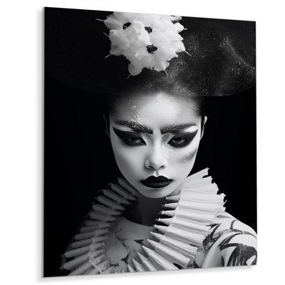 «Geisha», impression d'art mural japonais