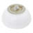 Nantucket Sinks Brant Point 16.75 " Vitreous China Circular Bathroom Sink and Overflow Hole