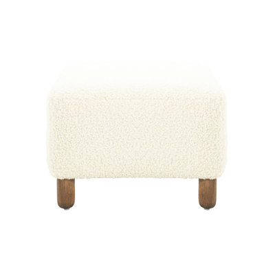 White With High - Quality Acrylic Blend Upholstery, Pine And Plywood Frame, Comfortable Seating, Rectangular Design, Quick Easy Setup, 60.5 In Package Depth 10% Blend, Cushion, Versatile Style,