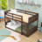Twin Over Twin Wood Floor Bunk Bed-1366247911