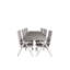 Faiyaz 10 - Person Patio Dining Set Extendable Rectangular Table-1225022019