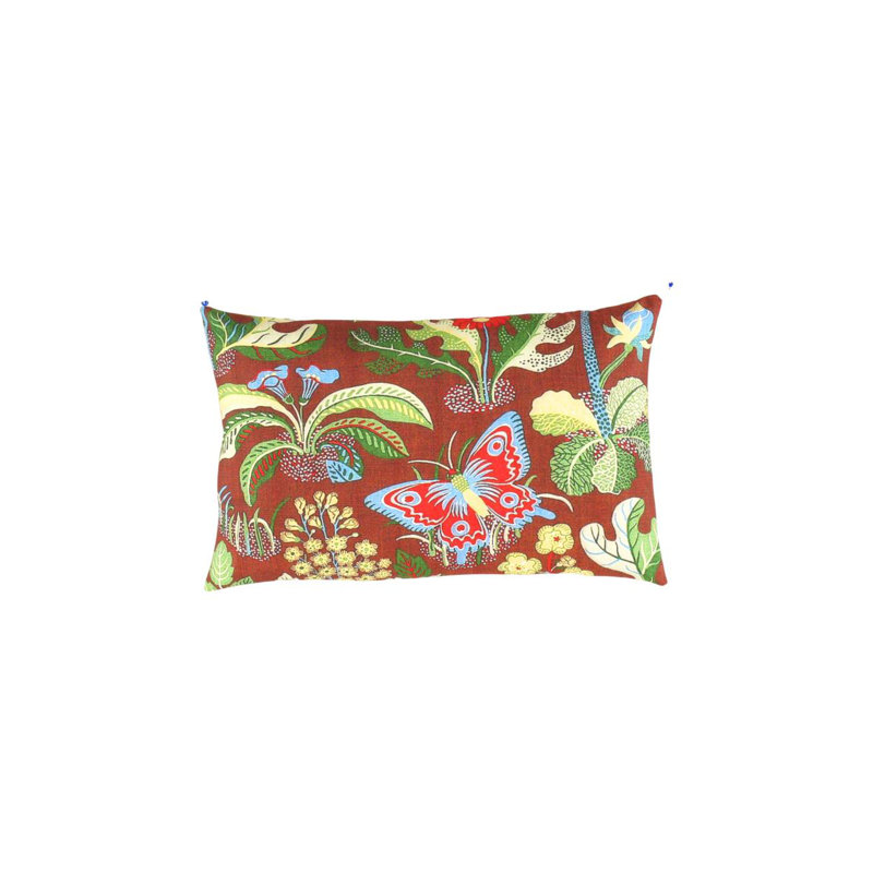 Coussin turc en soie fine 16 po x 24 po