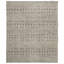 Abelle Wool Geometric Area Rug in Jet Black/Cloudburst/Ash-468512210