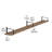 Jeses 3 Piece Paulownia Bracket Shelf