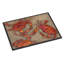 Tapis de porte de crabes cuites en faux en toile jute-14951691